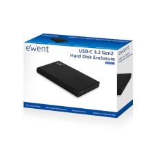 Ewent EW7072 caja para disco duro externo Carcasa de disco duro/SSD Negro 2.5"