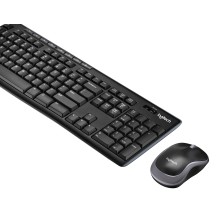 Logitech Wireless Combo MK270 teclado USB QWERTY Inglés Ratón incluido Negro