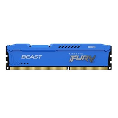Memoria RAM Kingston Fury Beast | 8GB DDR3  | DIMM | 1600MHz