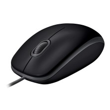 Ratón Logitech B110 Silent | Ambidextro | USB Tipo A | Óptico | 1000 DPI | Negro