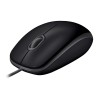 Ratón Logitech B110 Silent | Ambidextro | USB Tipo A | Óptico | 1000 DPI | Negro