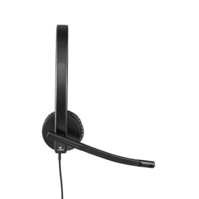 Logitech H570e Auriculares Alámbrico Diadema Oficina/Centro de llamadas USB tipo A Negro