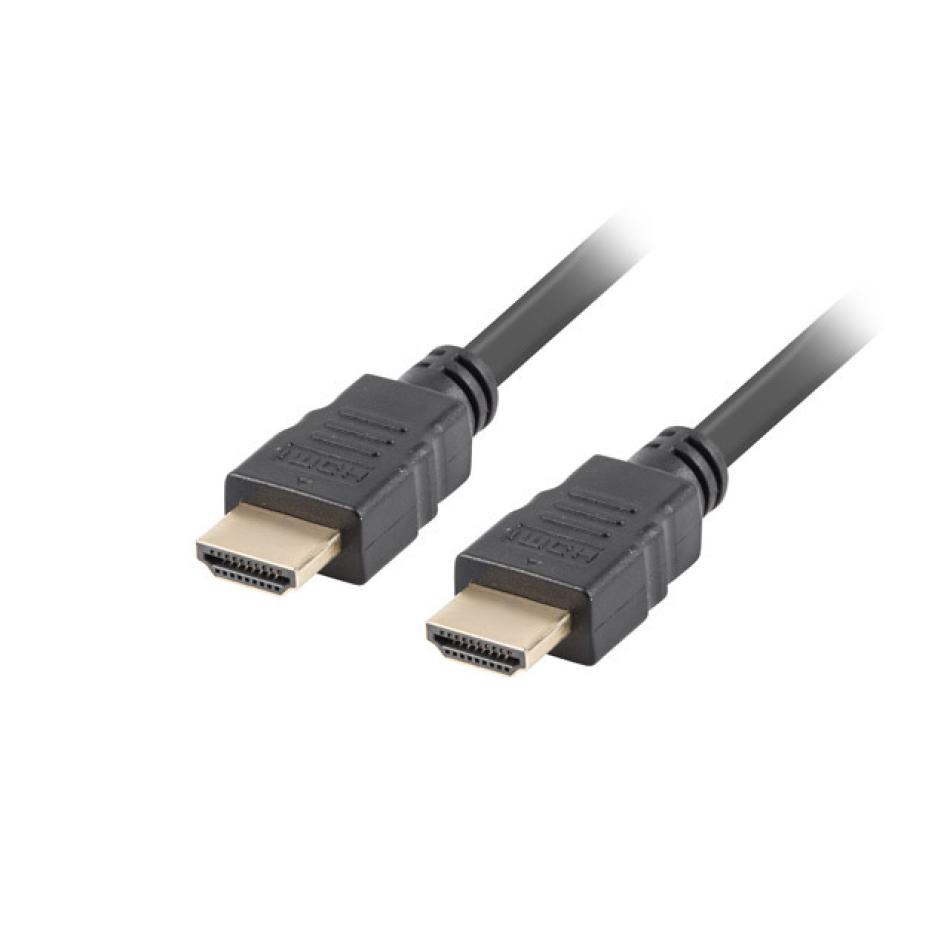 Cable hdmi lanberg macho -  macho v1.4 alta velocidad 0.5m negro