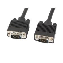 Cable VGA Lanberg | VGA Macho-Ferrita | 3 M | Negro