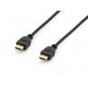 Cable HDMI Equip 119350 | HDMI Tipo A (Estándar) | Negro | 1,8 M