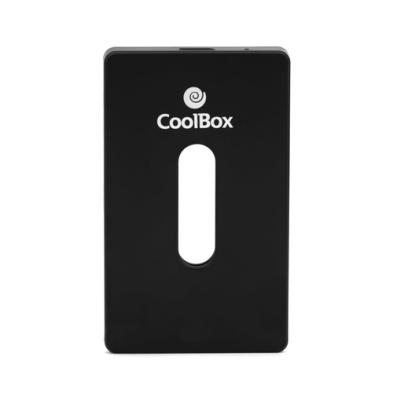 Caja externa para unidad CoolBox SlimChase S-2533 de estado sólido (SSD) Negro 2.5"