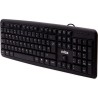 TECLADO NILOX NXKBE000002 AJUSTABLE 105 TECLAS USB NEGRO