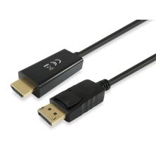 Equip 119390 adaptador de cable de vídeo 2 m DisplayPort HDMI Negro