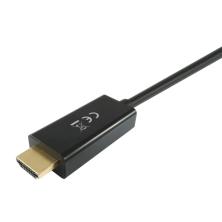 Equip 119390 adaptador de cable de vídeo 2 m DisplayPort HDMI Negro