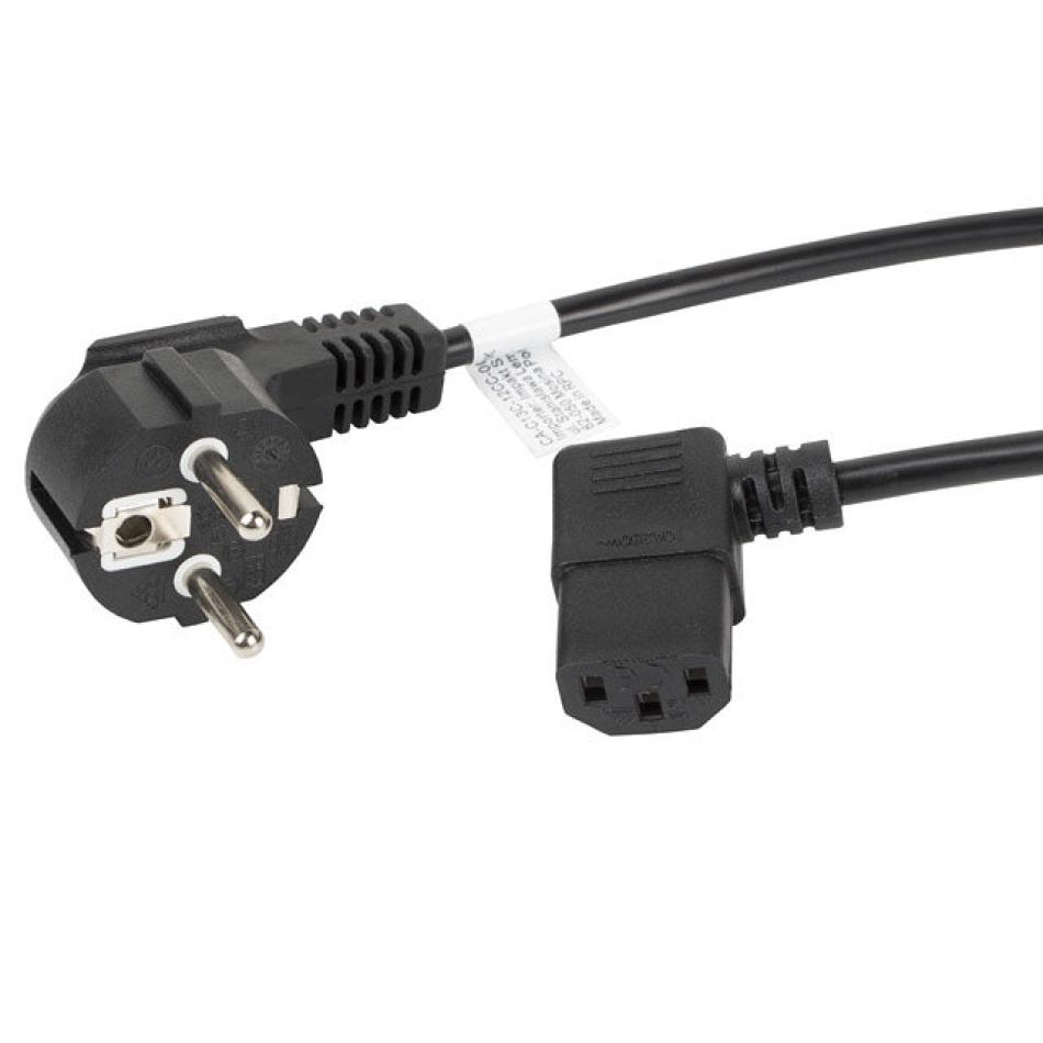 CABLE ALIMENTACION IEC-SCHUKO 1.8 METROS