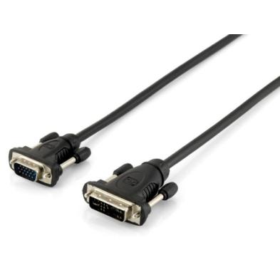 Cable de Vídeo Equip 118943 | DVI-A - VGA (D-Sub) | Negro | 1,8 M