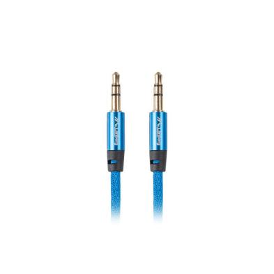 Cable Mini Jack Lanberg | 3.5 mm/M - 3.5 mm/M | 2 M | Azul