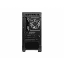 MSI MAG FORGE M100R carcasa de ordenador Midi Tower Negro, Transparente