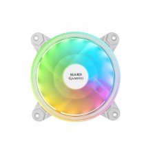 Mars Gaming MFX Carcasa del ordenador Enfriador 12 cm Blanco