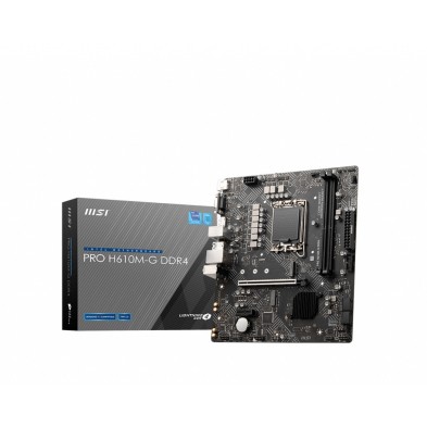 Placa Base MSI PRO H610M-G | Intel H610 | LGA 1700 | Micro ATX