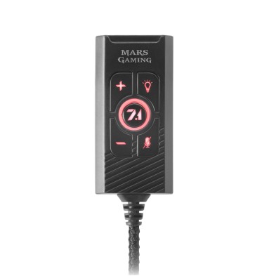 Tarjeta de audio Mars Gaming MSC2 7.1 canales USB