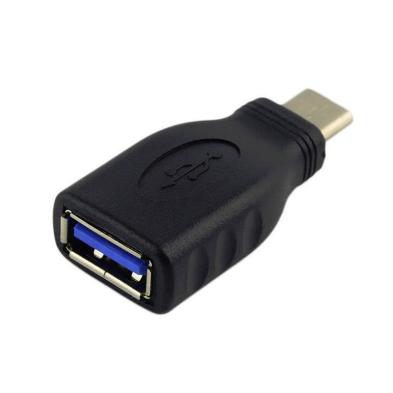 ADAPTADOR USB 3.1 | AISENS | DISPOSITIVOS | USB C - USB A | NEGRO