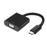 ADAPTADOR | AISENS | DISPOSITIVOS | USB C - VGA | NEGRO | 15CM