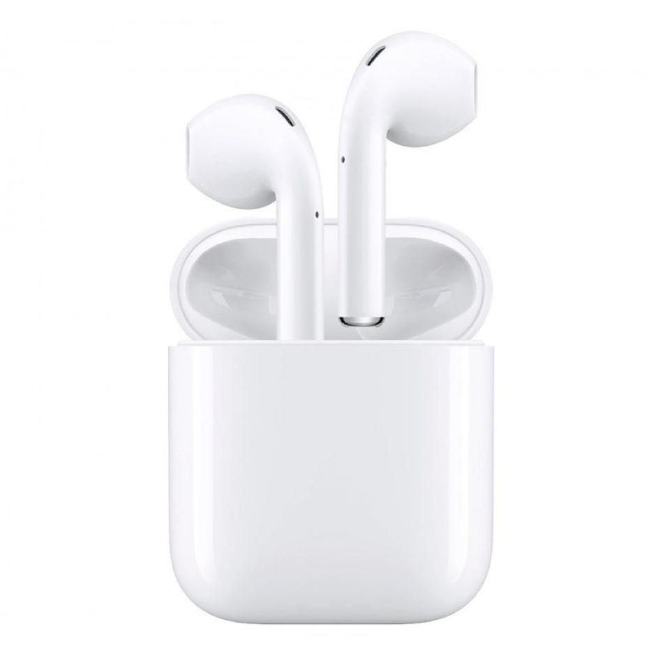 auriculares Myway Touch Bluetooth Wireless MWHPH0030 con estuche de carga/ Autonomía 3h/ Blancos