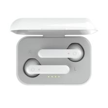 Auriculares Bluetooth Trust Primo Touch con estuche de carga/ Autonomía 4h/ Blancos