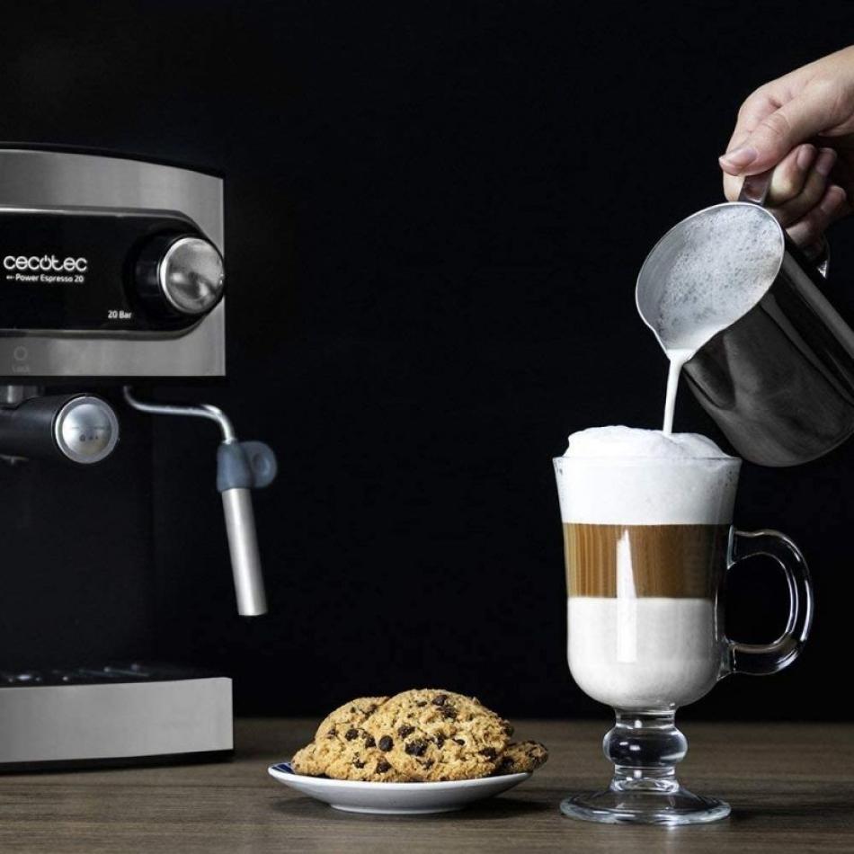 Cafetera Expresso Cecotec Power Espresso 20 850W Semiautomática