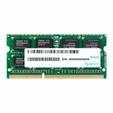 Memoria RAM Apacer | 8GB DDR3L | SODIMM | 1600MHz