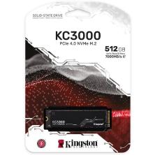 Disco SSD Kingston KC3000 512GB/ M.2 2280 PCIe/ con Disipador de Calor