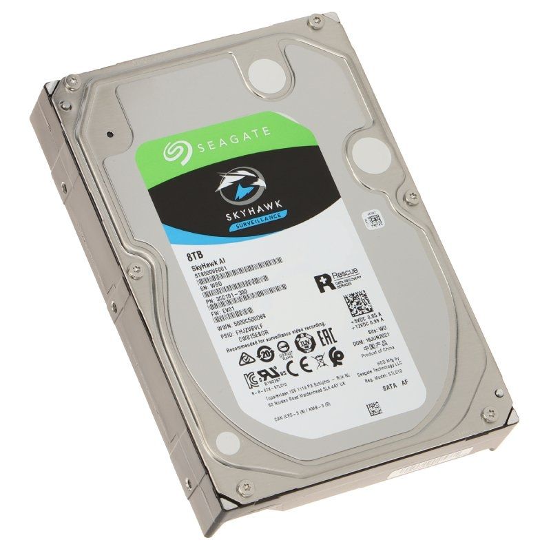 DISCO DURO | SEAGATE SKYHAWK AI | 8 TB | INTERNO | HDD | 3.5