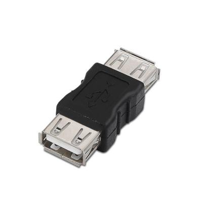 ADAPTADOR USB 2.0 | AISENS | DISPOSITIVOS | USB A - USB A | NEGRO | 5CM