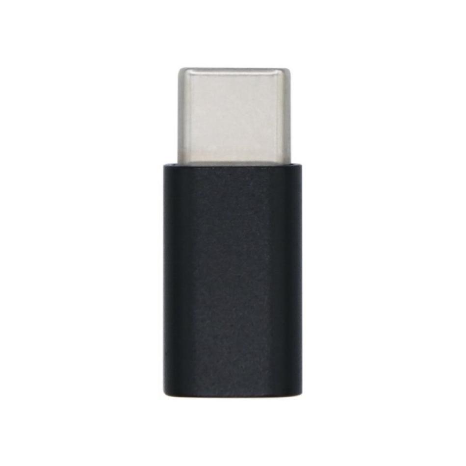 Adaptador USB 2.0 Tipo-C Aisens A108-0414/ USB Tipo-C Macho - Micro USB Hembra