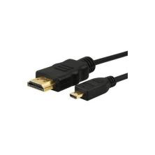 Cable HDMI 3GO CMHDMI/ HDMI Macho - Micro HDMI Macho/ 1.8m/ Negro