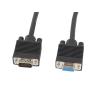 Cable VGA Lanberg Ferrita | VGA/M - VGA/H | Negro | 1.8 M