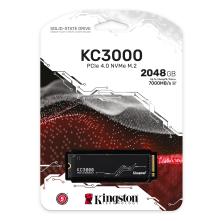 Disco duro interno solido hdd ssd kingston kc3000 2tb m.2 nvme pci - e 4.0