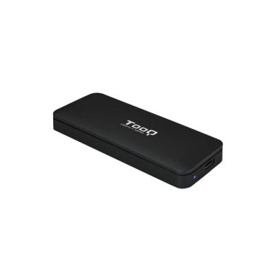 Caja para disco duro externo TooQ TQE-2280B para unidad de estado sólido (SSD) Negro M.2