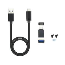 TooQ TQE-2280B caja para disco duro externo Caja externa para unidad de estado sólido (SSD) Negro M.2