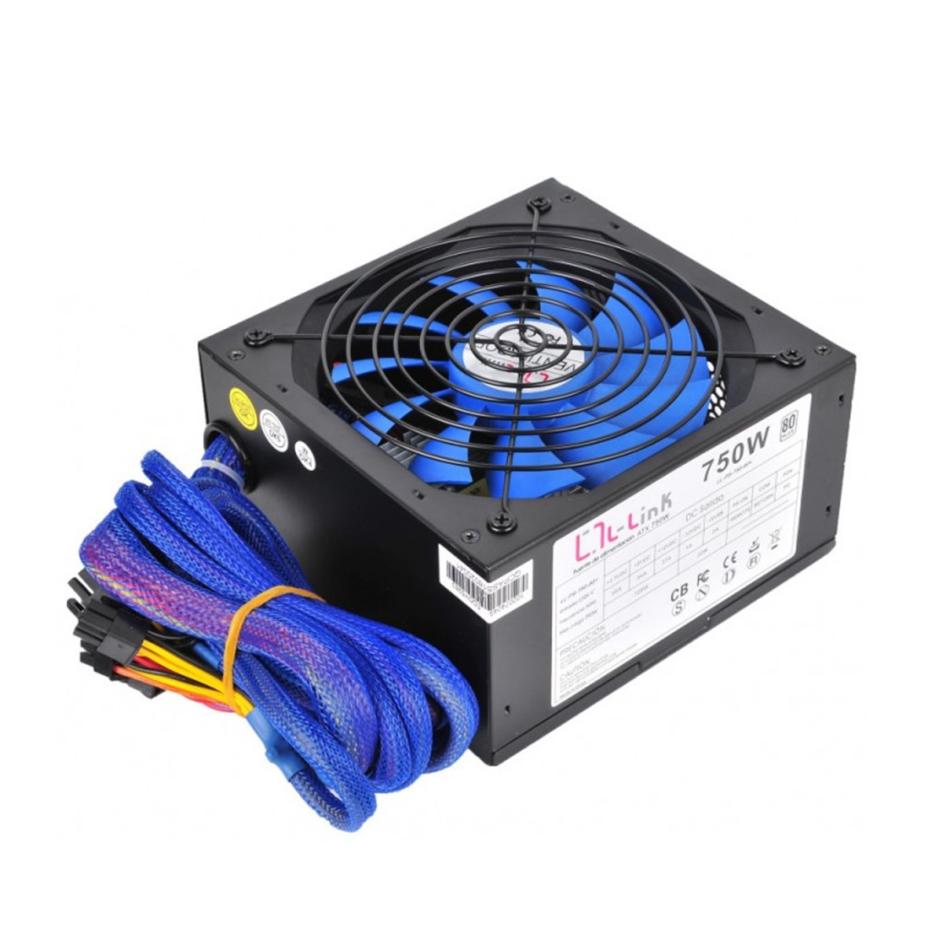 Fuente De Alimentación Gamer 750 W - 80 Plus Gold Atx 3.0 Color Negro