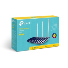 TP-Link AC750 router inalámbrico Ethernet rápido Doble banda (2,4 GHz 5 GHz) 4G Negro, Blanco