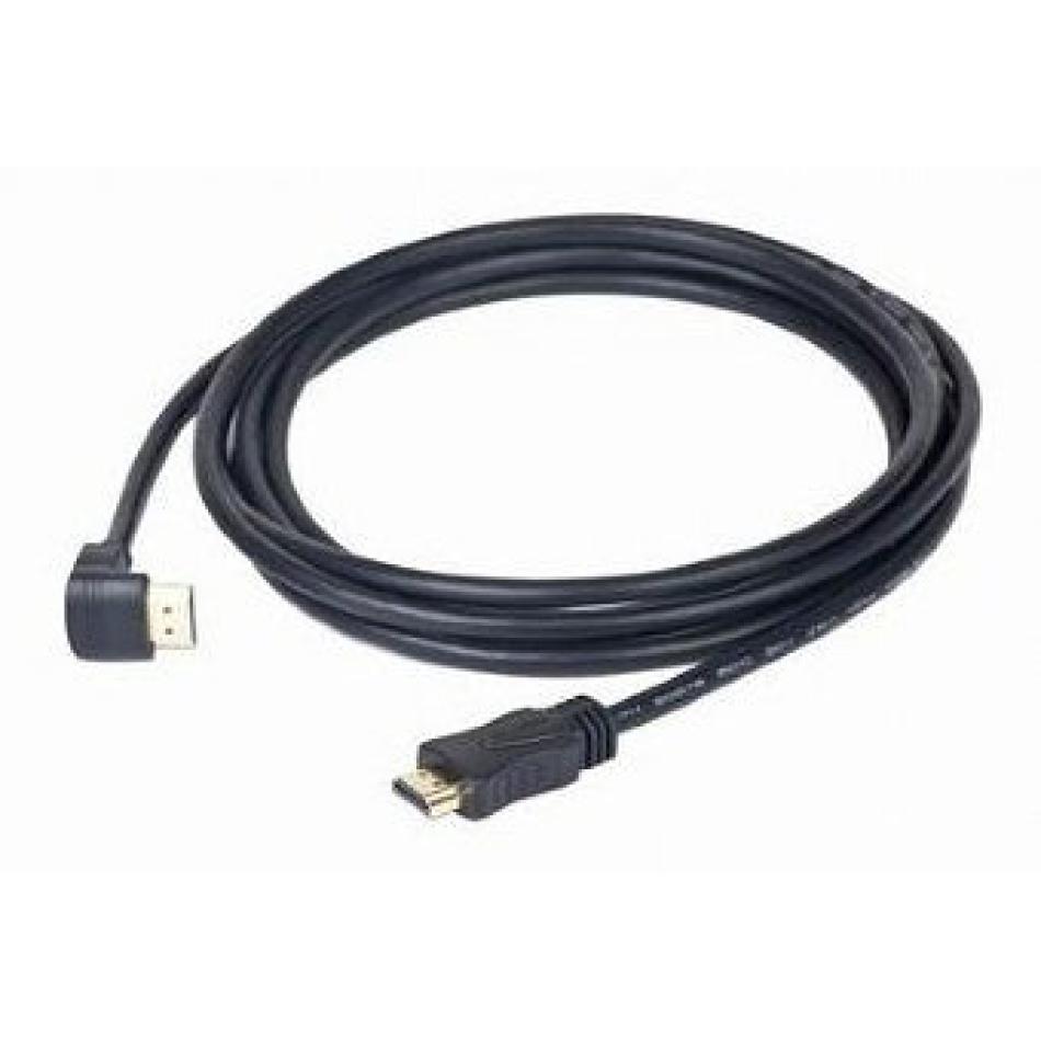 CABLE HDMI GEMBIRD MACHO MACHO 4K 3D 90 GRADOS 1,8M