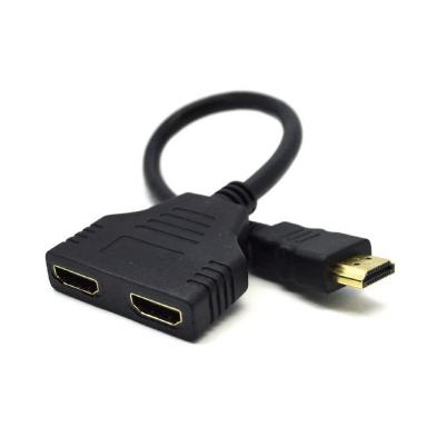 Cable HDMI Gembird | HDMI Tipo A (Estándar) - 2x HDMI Tipo A (Estándar) | Negro