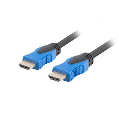 LANBERG | Cable HDMI | MACHO/MACHO | V2.0 | CU | 4K | 1M | Negro