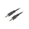 Cable Estereo Lanberg | 3.5 mm - 3.5 mm Macho | 2 M | Negro