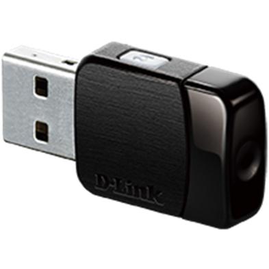 ADAPTADOR USB | D - LINK | DUALBAND | DISPOSITIVOS | WIFI | USB 2.0 | NEGRO