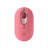 Ratón Logitech POP Mouse | Ambidextro | RF Wireless + Bluetooth | Óptico | 4000 DPI | Rosa