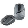 Ratón NGS ASH Dual | Ambidextro | RF Wireless + Bluetooth | Óptico | 1200 DPI | Negro