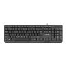 TECLADO USB | NATEC TROUT SLIM | MECÁNICO | CON CABLE | NEGRO