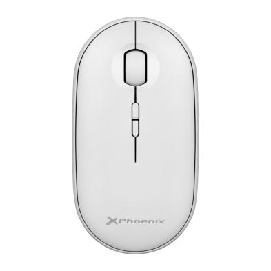 Ratón Logitech Pebble | Ambidextro | RF Wireless + Bluetooth | Óptico | 1600 DPI | Blanco