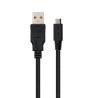 CABLE USB 2.0 | EWENT | DISPOSITIVOS | USB A - MICRO USB A | NEGRO | 1.8 M