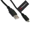 CABLE USB 2.0 | PHOENIX | DISPOSITIVOS | USB A - MICRO USB B | NEGRO | 1M
