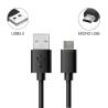 Cable Phoenix | USB a Micro USB | 3M | Negro