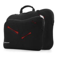 Funda - maletin sleeve neopreno phoenix stockholm para portatil netbook hasta 17pulgadas color negro detalles en rojo